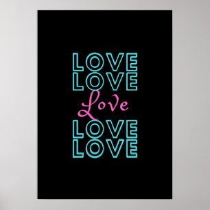 Poster Inspirational Love Design