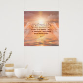 Poster Inspirational Motivational Rumi Quote Angel Wings (Cuisine)