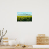 Poster Inspirational Quote by Eleanor Roosevelt (Cuisine)