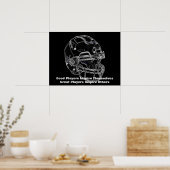 Poster Inspirational Quote Football Inspire Team (Cuisine)