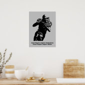 Poster Inspirational Quote Football Inspire Team (Cuisine)