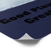 Poster Inspirational Quote Football Inspire Team (Coin)