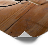 Poster Inspirational Quotes About Musics - Hard Work (Coin)