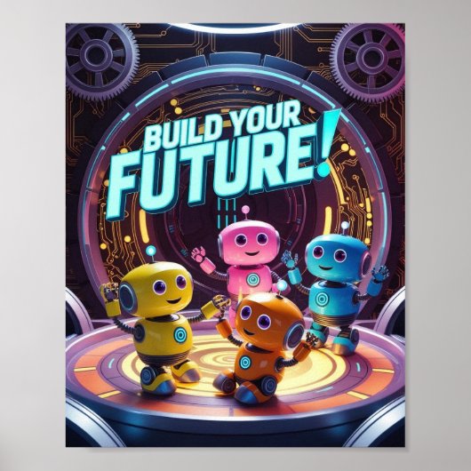 Poster Inspirational STEM and Technology for Kids (Devant)