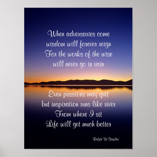 Poster Inspirationnel (Devant)