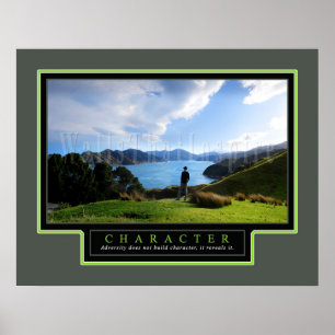 Poster Inspirationnel "Caractère" 22x28