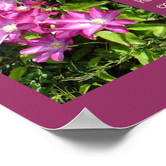 Poster Inspirationnel, Citation Écriture, Ne Vous Inquiét (Coin)