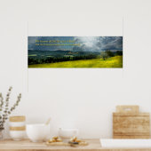 Poster Inspirationnel - Eternel espoir - Psaumes 19-1 (Cuisine)