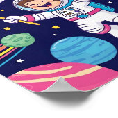Poster Inspirationnel "Rêve Grand" pour les Enfants (Coin)