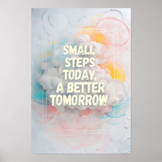 Poster Inspirations quotidiennes pour un avenir meilleur (Devant)