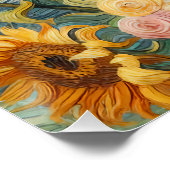 Poster Inspirations tournesol (Coin)