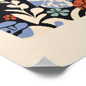 Poster Inspiré De Matisse - Visage D'Une Femme (Coin)