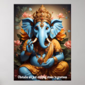 Poster Inspiré par Lord Ganesha (Devant)