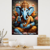Poster Inspiré par Lord Ganesha (Cuisine)