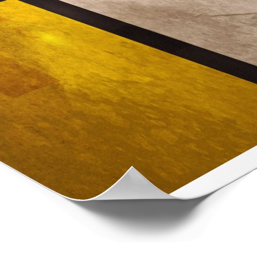 Poster Inspiré par Mondrian (Coin)