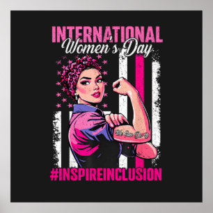 Poster Inspirer l'inclusion 8 mars International