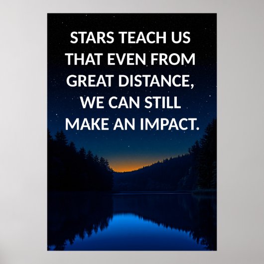 Poster Inspirerend prijsopgave (Voorkant)