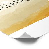 Poster Inspirerend prijsopgave (Hoek)