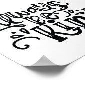 Poster Inspirerend prijsopgave (Hoek)