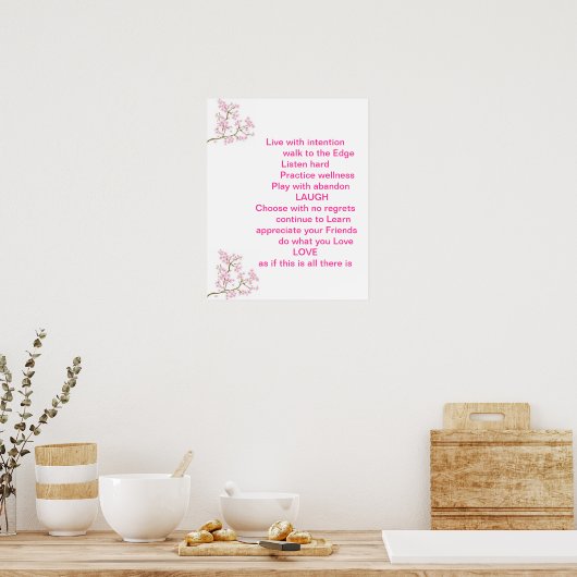 Poster Inspirerend prijsopgave (Keuken)