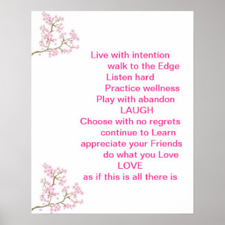 Poster Inspirerend prijsopgave