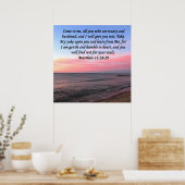 POSTER INSPIRING MATTHEW 28 OCEAN PHOTO DESIGN (Cuisine)