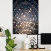 Poster Installation de dôme lumineux éclatant (Bureau à domicile)