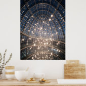 Poster Installation de dôme lumineux éclatant (Cuisine)