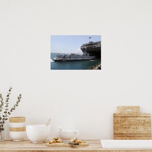 Poster Installation de l'utilitaire d'embarcation de déba (Cuisine)