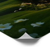 Poster Installation Whimsical De Thé Après-Midi Dans Forê (Coin)