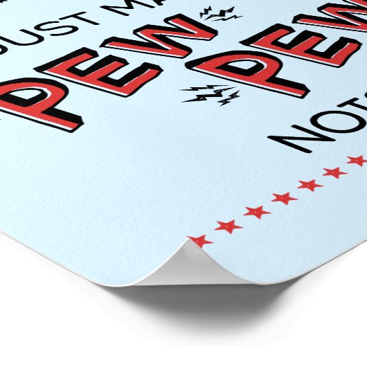 Poster Instant Superhero: Make PEW PEW Noises (Coin)