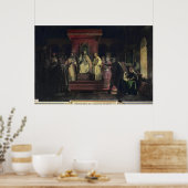 Poster Institution de l'Ordre des Templiers (Cuisine)