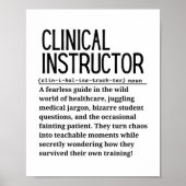 Poster Instructeur clinique (Devant)