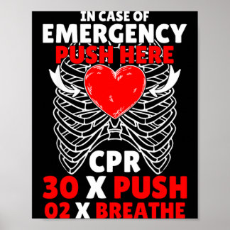 Poster Instructeur Rsa Drôle Secourisme Pour Infirmières