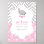 Poster Instruction de jeu Eléphant Rose (Devant)