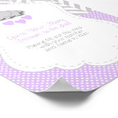 Poster Instruction de jeu Eléphant Violet (Coin)