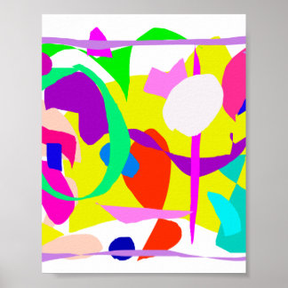 Poster Instructions Alphabet Sense Fence Avocado Paint