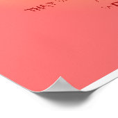 POSTER INSTRUCTIONS POUR LA VIE (Coin)