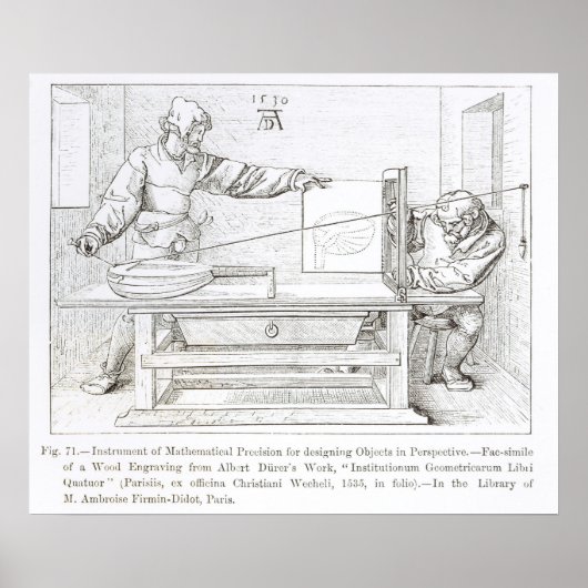 Poster Instrument de précision mathématique (Devant)