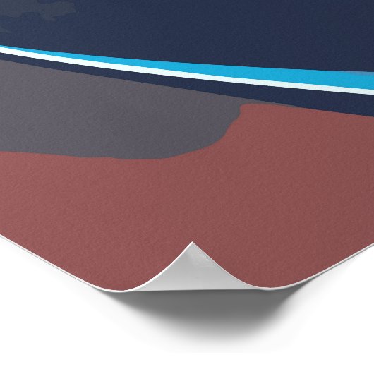 Poster Instruments d'aquarelle (Coin)