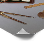 Poster Instruments de dessin utilisés par Isambard (Coin)