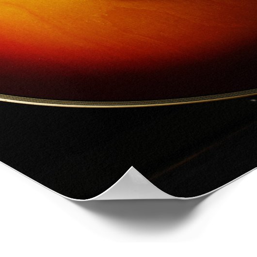 Poster Instruments de guitare (Coin)