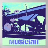 Poster Instruments de musique (Devant)