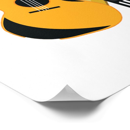 Poster Instruments de musique (Coin)