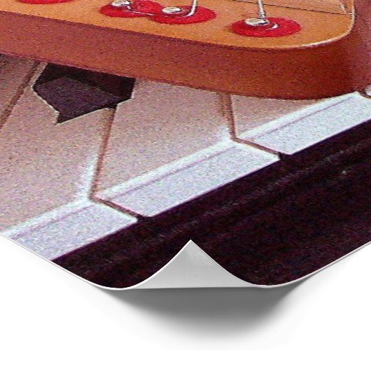 Poster Instruments de musique (Coin)