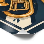 Poster Instruments de musique (Coin)