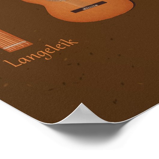 Poster Instruments de musique à chaîne (Coin)