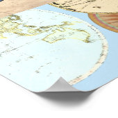 Poster Instruments de musique Alphabet International (Coin)