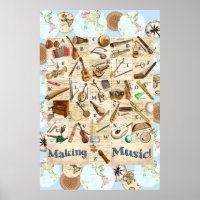 Instruments de musique Alphabet International