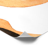 Poster Instruments de musique : aquarelle transparente (Coin)